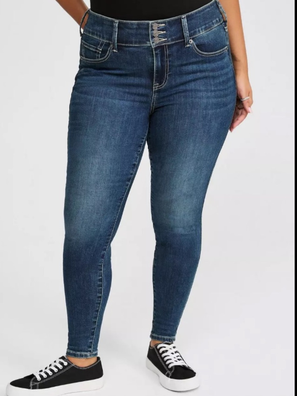 Torrid Jegging Skinny High-Rise Jean
 Dark Blue Wash size 24T